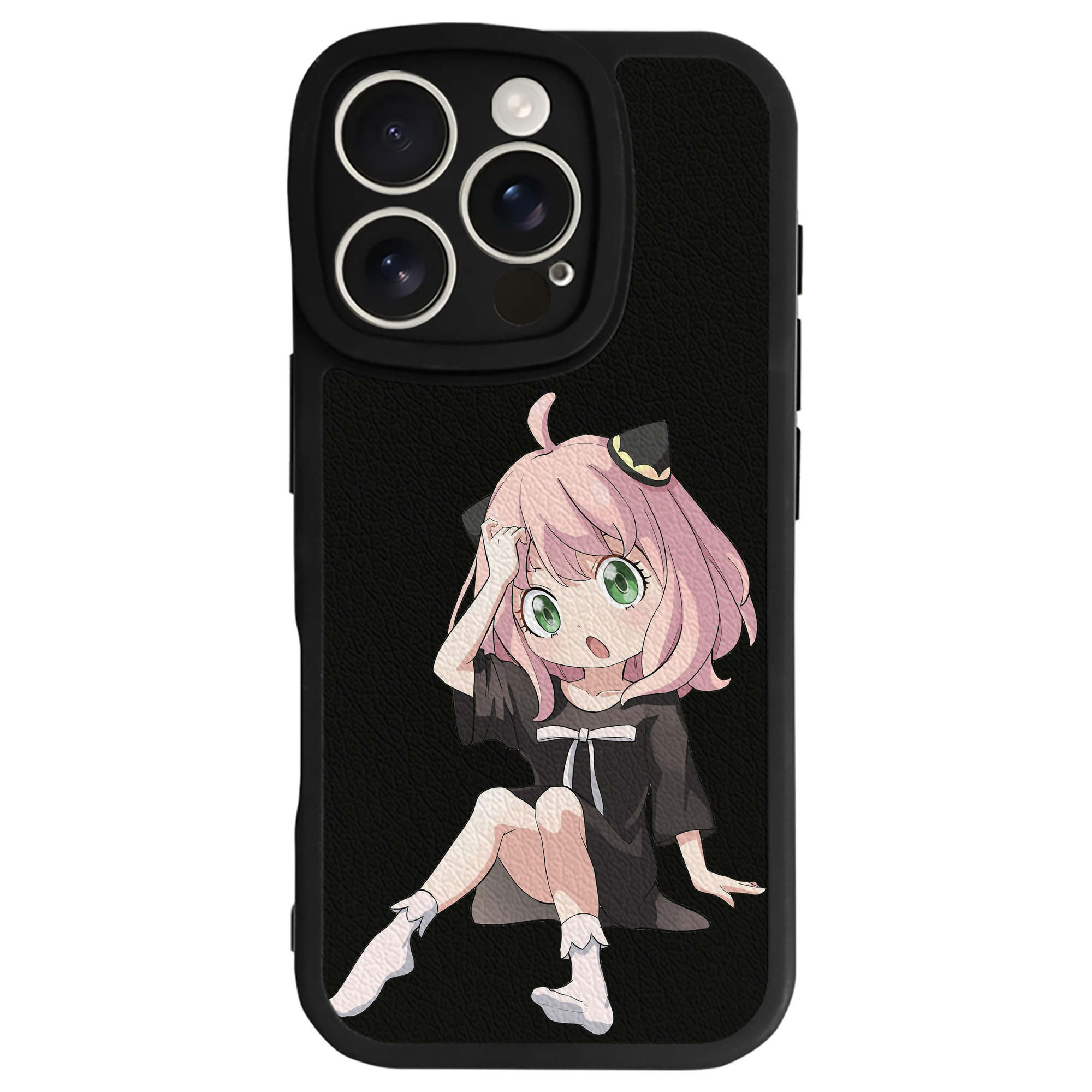 （画像用） SPY×FAMILY间谍家家酒 【iPhone 16シリーズ対応】シリコンスマホケース（レザー調） 材質：シリコン
